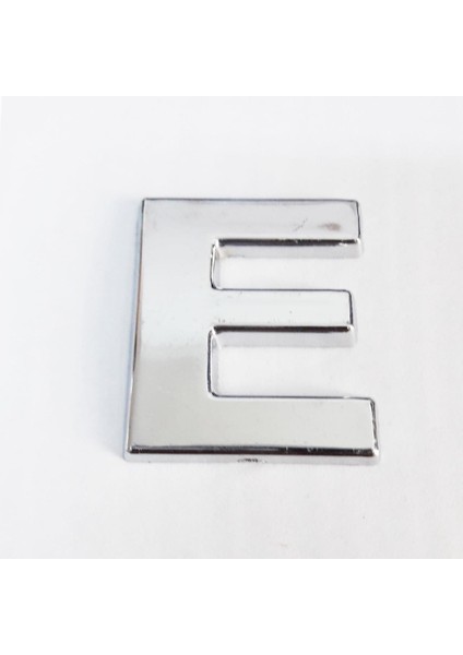 Cemax E Harfi 3,75 cm Krom Yapışkanlı fiyatları