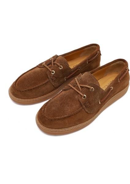 Kadın Taba Bağcıklı Süet Deri Casual Ayakkabı 25AFD230010