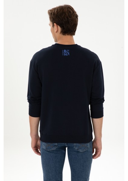 Erkek Lacivert Sweatshirt 50316378-VR033 indirimleri
