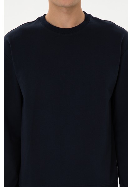Erkek Lacivert Sweatshirt 50316378-VR033