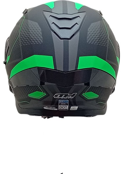 928 Çene Açılır Mat Yeşil Kask indirimleri