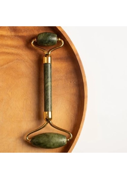 A1 Yeşim Taşı Yüz Masaj Aleti Jade Roller, Doğal Taş Çift Taraflı Yüz Masaj Aleti Cilt Sıkılaştırıcı fiyatları