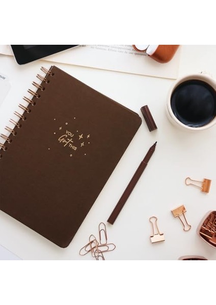 A5 Spiralli Sert Kapak Tarihsiz Not Defteri fiyatları