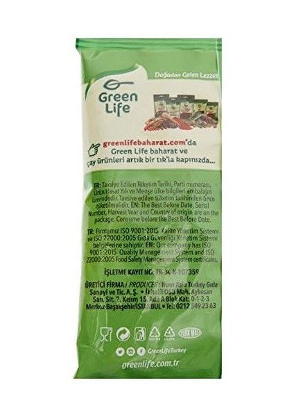 Greenlife 70 gr Öğütülmüş Kimyon