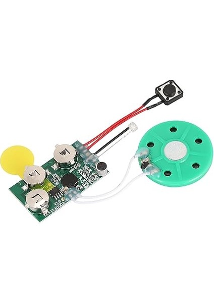 Kaydedilebilir Sesli Ses Çip Modülü, Işık ile Dıy Tebrik Kartı, 60 Saniyelik Kayıt, Değiştirilebilir Pil, Dıy Kartları Için Uygun, Hediyeler fırsatları