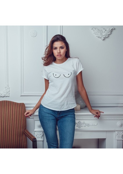 Uncensored Tişört - Beyaz fiyatları