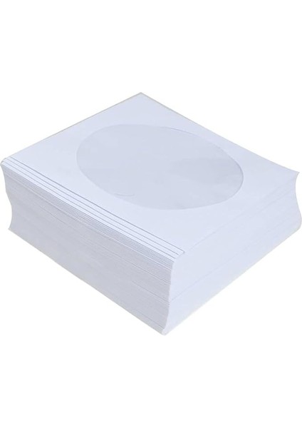 100'LÜ Beyaz CD Zarfı