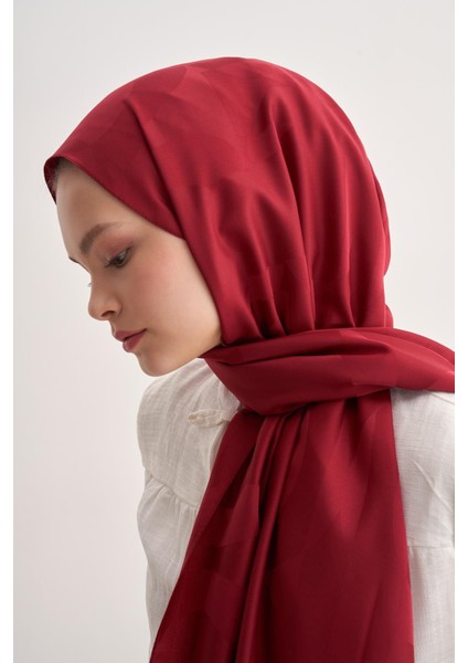 C Desen Monogram Pamuk Ipek Şal Bordo fiyatları