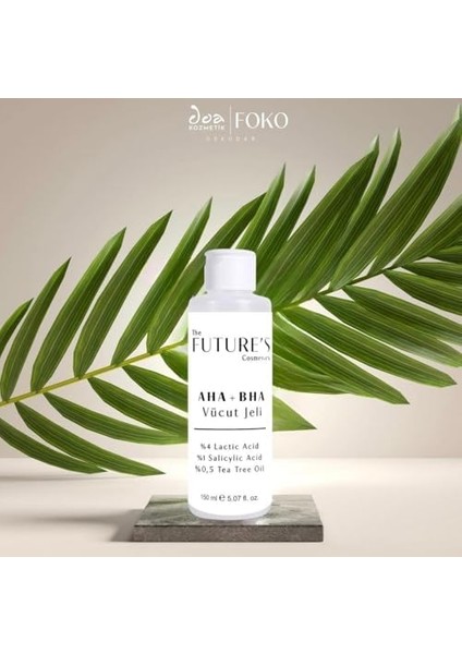 The Future&apos;s Cosmetics Aha+Bha Vücut Jeli (150ML) - Akneye Eğilimli Ciltler