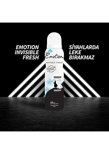 Emotion Invisible Fresh Kadın Deodorant, 150 ml fiyatları