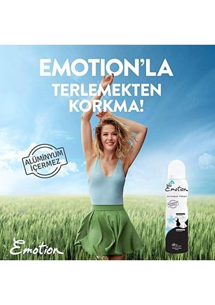Emotion Invisible Fresh Kadın Deodorant, 150 ml modelleri