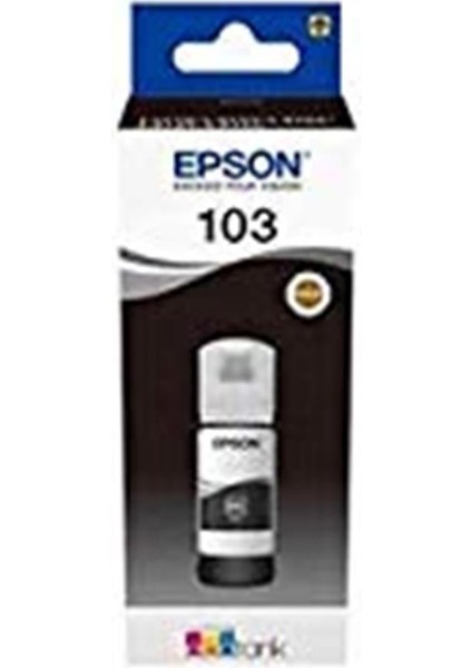 103 Black Siyah Şişe Mürekkep T00S14A L1210-3210-3250-5290