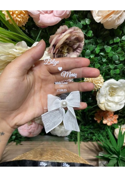 Uv Baskı Pleksi Magnet Söz, Nişan, Nikah, Düğün, Kına 10 Adet