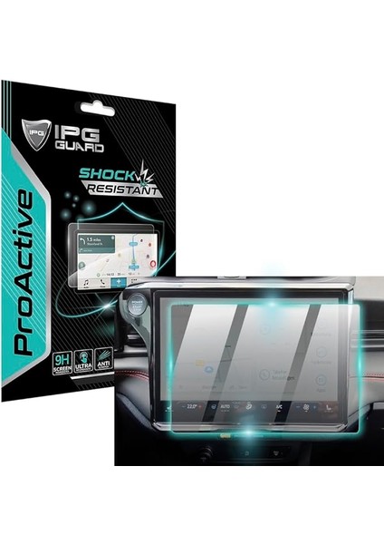 Ford 2024 Puma 12" Multimedya Navigasyon Için 9h Nano Proactive Ekran Koruyucu, Pürüzsüz Cam Bitiş, Ultra Duyarlı Dokunmatik Hassasiyet