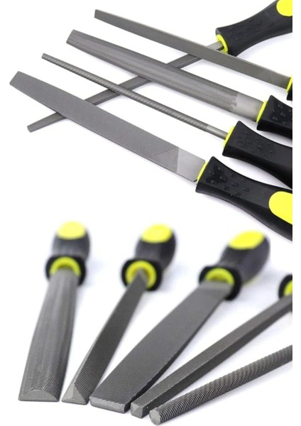 5 Parça Mini Eğe Törpü Seti Ahşap Tahta Oyma Şekillendirme Büyük Boy 1410