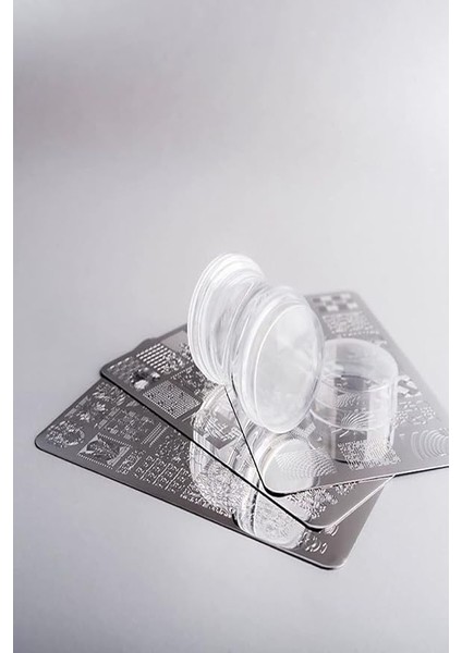 Kullanımı Kolay Stamper Baskı Seti Silikon Başlıklı Oje Dizayn Set modelleri