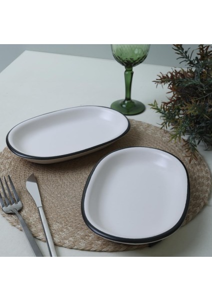 Simply Hitit Kayık Tabak 22 cm 2 Adet 19985