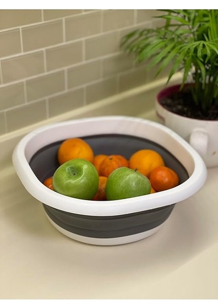 Kapısı Katlanır Badya Akordiyon Silikon Leğen (2,7 Litre Badya) modelleri