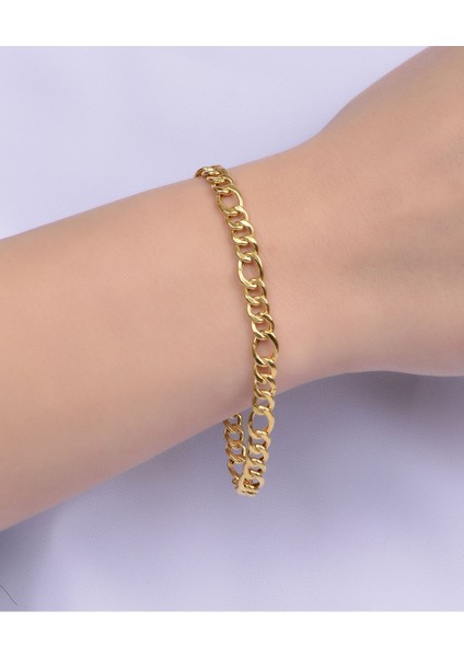 7 gr (Gram) Figaro Halkalı Kunye 22(916) Ayar Altın (Unisex) fiyatları