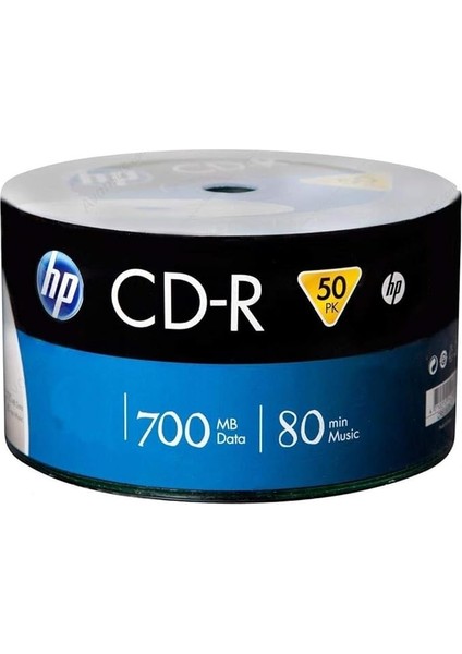 Cd-R 52X 700MB 80DK 50-Lı Cakebox