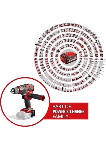 Professional Akülü Darbeli Vidalama Tp-Cd 18/80 Li-I Bl - Solo Power X- (18 V, Kömürsüz, 80 Nm, Darbeli Delme Fonksiyonu, 13 mm Mandren, 2 Vites, Akü Dahil Değildir) - 4514305 modelleri