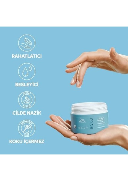 Wella Professionals Invigo Scalp Balance Hassas Saç Derisi Maskesi 150 ml fiyatları