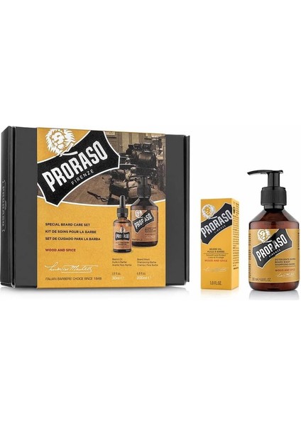 Proraso Duo Sakal Seti/bakım Yağı + Şampuan - Ws