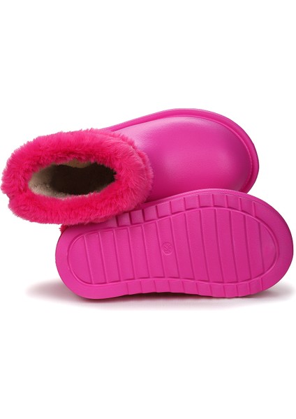 Geta Su Geçirmez Içi Kürklü Kız Çocuk Eva Yağmur Kar Çizme indirimleri