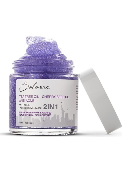 N.y.c. Vegan Anti Acne -Sebum Dengeleyici Durulanmayan Maske Etkili Serum 100 ml fiyatları