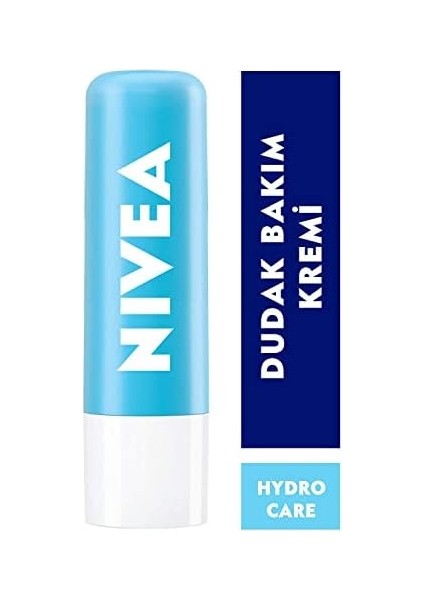 Nıvea Hydro Care Dudak Bakım Kremi, 24 Saat Nem, Aloe Vera, Saf Su ve Doğal Yağlar, Spf 15, Gün Boyu Dudak Bakımı (4,8g) fiyatları