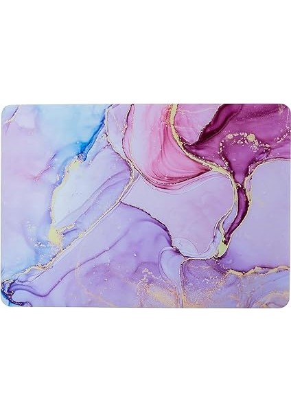 Macbook Air Kılıf 13.6 Inç M2-M4-M3 MARBLE15NL (Air 13.6") A2681 A3113 A3240 ile Uyumlu Açık Pembe fırsatları