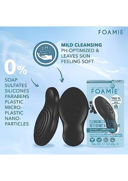 Foamie Too Coal To Be True Face Bar 60 G modelleri
