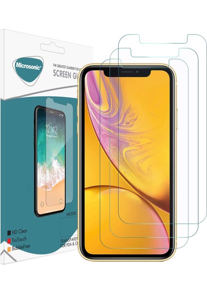 Xr Ekran Koruyucu Cam (3'lü Paket)