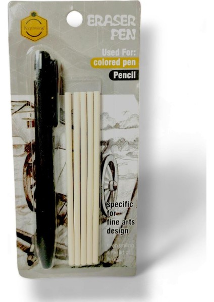 Değiştirilebilir Yedek Mekanik Silgi, 5 Parça