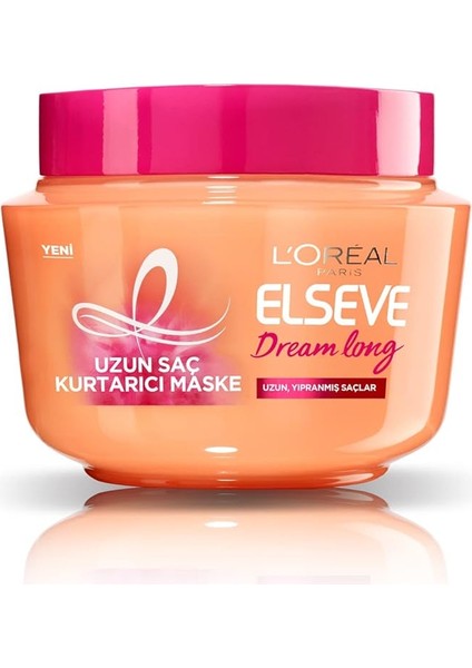 Parıs Elseve Dream Long Uzun Saç Kurtarıcı Maske 300 ml