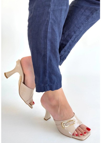 Sief Bej Rugan Topuklu Terlik fiyatları