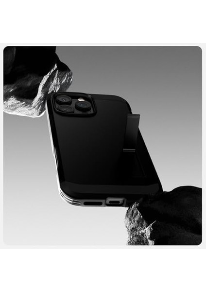 16 Pro ile Uyumlu Ekstra Dayanıklı Magsafe Kılıf Tough Armor Ai T Kamera Butonu Hava Kanalı Teknolojisi Askeri Sınıf Koruma Magfit Kickstand'lı Çift Katman Kapak - ACS08510 modelleri