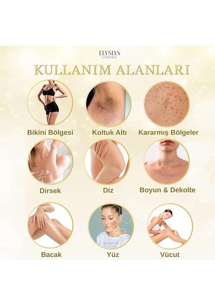 Elysian Essence Cilt Beyazlatıcı | Kararma Giderici Krem - Genital Bölge, Koltuk Altı, Bikini Bölgesi, Dirsek ve Vücut 100 ml modelleri