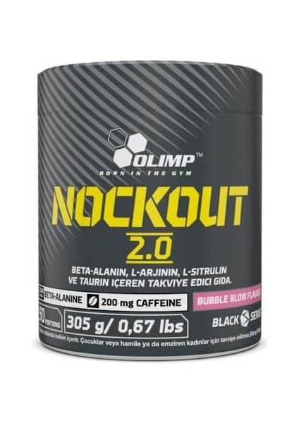 Olimp Nockout 2.0 Pre-Workout 305 gr