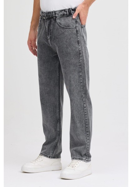 Reax 896 Beli Lastikli Ipli Baggy Bol Kesim Kot Pantolon fiyatları