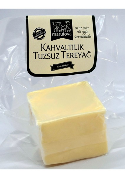 Kahvaltılık Tuzsuz Tereyağ