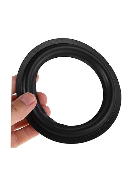 5 Adet Kauçuk Hoparlör Çevre Halkaları: 4,5 Inç Kenar Çevre Halkaları Değişimi - Ev ve Açık Hava Kullanımı Için Yüksek Performanslı Kauçuk Parçalar fırsatları