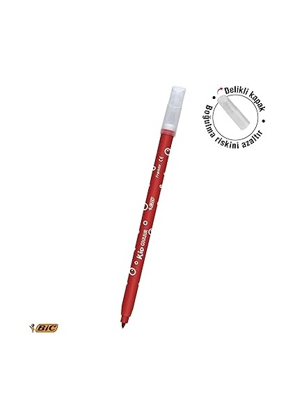 Kids Kid Couleur Ultra Yıkanabilir Keçeli Boya Kalemi 12 Renk, Kolayca Çoğu Kumaştan Çıkar, Su Bazlı Keçeli Kalem modelleri