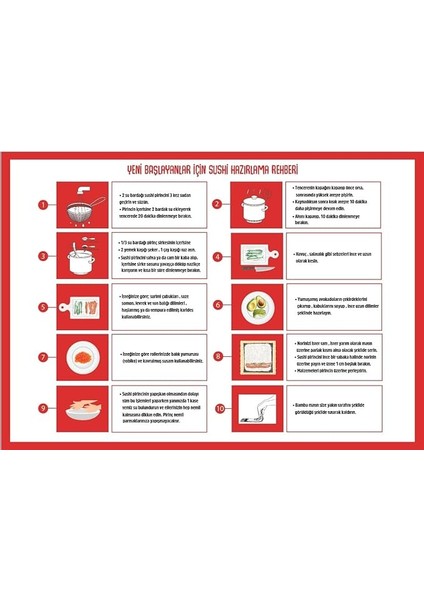 Suşi Pirinci + Doğal Sushi Nori Set | 2 Adet Sushi Pirinci 500 Gr, 5 Yaprak Kiyomi Yaki Sushi Nori Gold Kurutulmuş Deniz Yosunu, 2 Çift 21 cm Bambu Chopstick fiyatları
