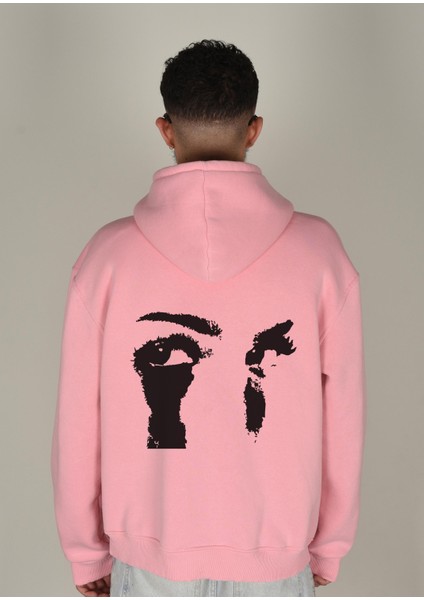 Cry Baskılı Kapüşonlu Sweatshirt