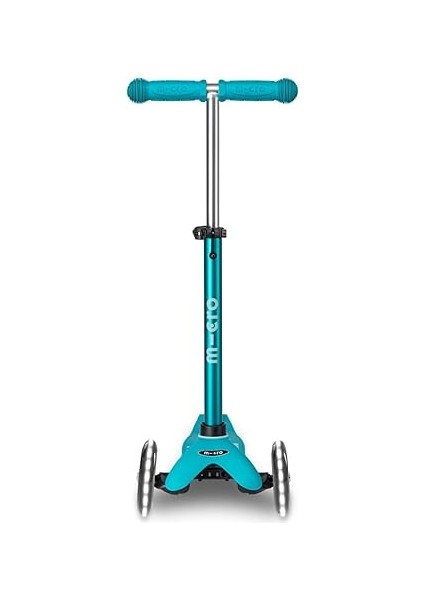 Mini Deluxe LED 3 Tekerlekli Scooter Aqua, 1-5 Yaş, Denge ve Koordinasyon Geliştirici, Işıklı Tekerlekler, Katlanabilir,, 50 kg Taşıma Kapasitesi modelleri