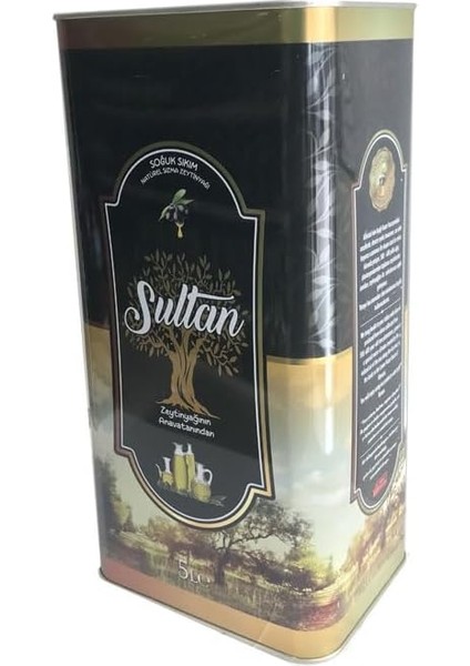Sultan Soguk Sıkım Natürel Sızma Zeytinyağı 5. Lt Teneke modelleri