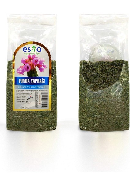 Poşet Funda Yaprağı 100 Gr.