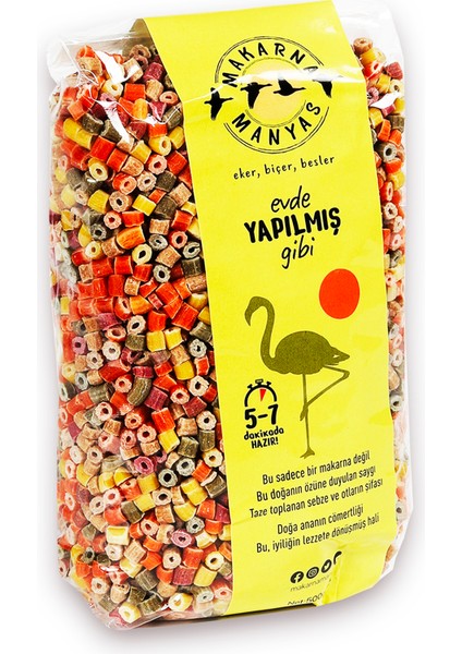 Sebzeli Boncuk Makarna