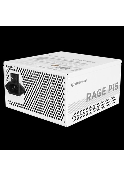 Rampage Rage P15 1000W 80+ Gold Apfc Hdb 14CM Fan Full Moduler Psu (Beyaz)
